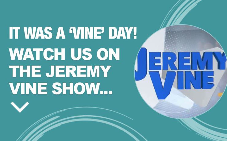 Read more about the article It Was a ‘Vine’ Day! Watch us on the Jeremy Vine Show…